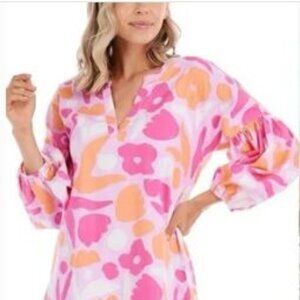 Mudpie NWT Balloon Sleeve Dress Sz M